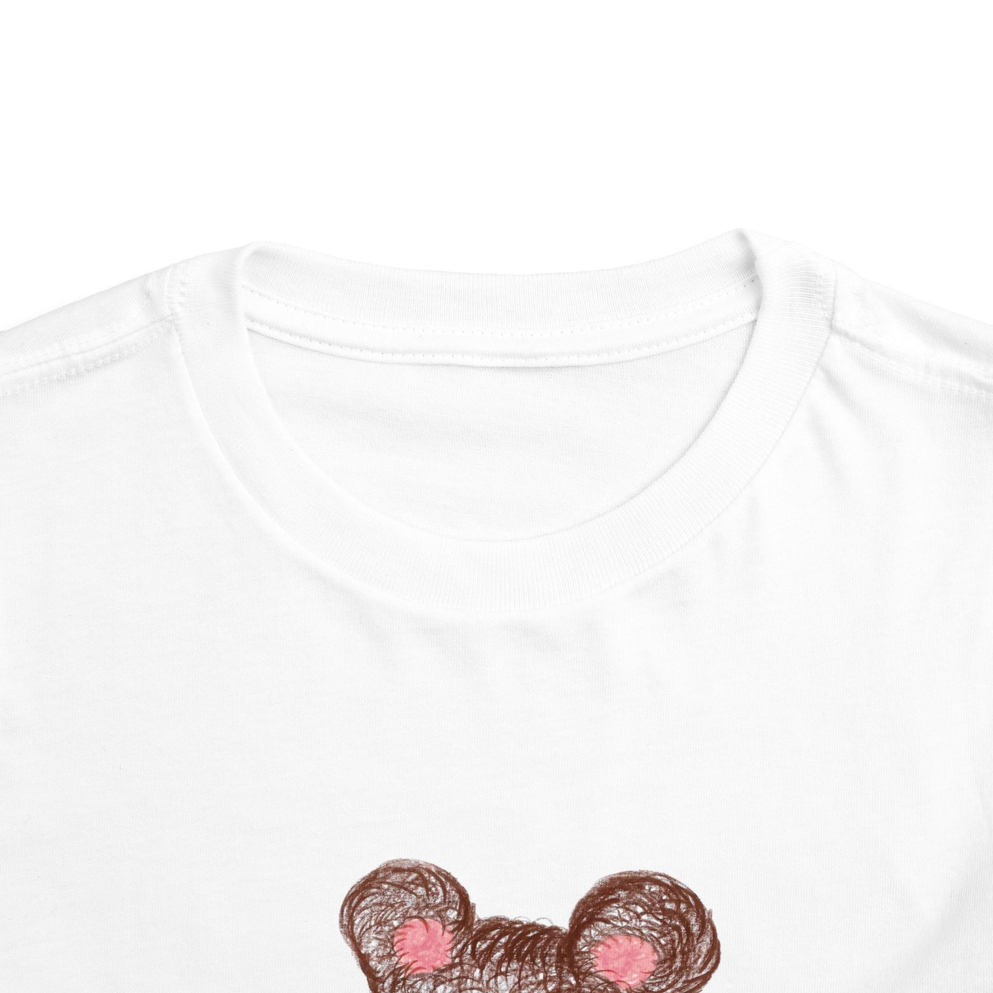 Teddy without AI - Toddler Short Sleeve Tee