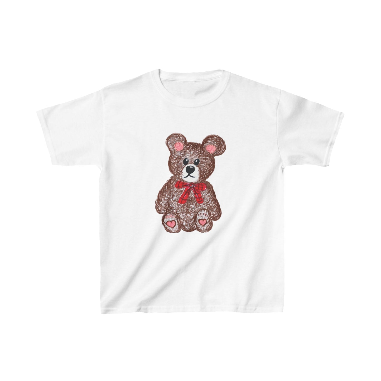 Teddy without AI - Kids Heavy Cotton™ Tee
