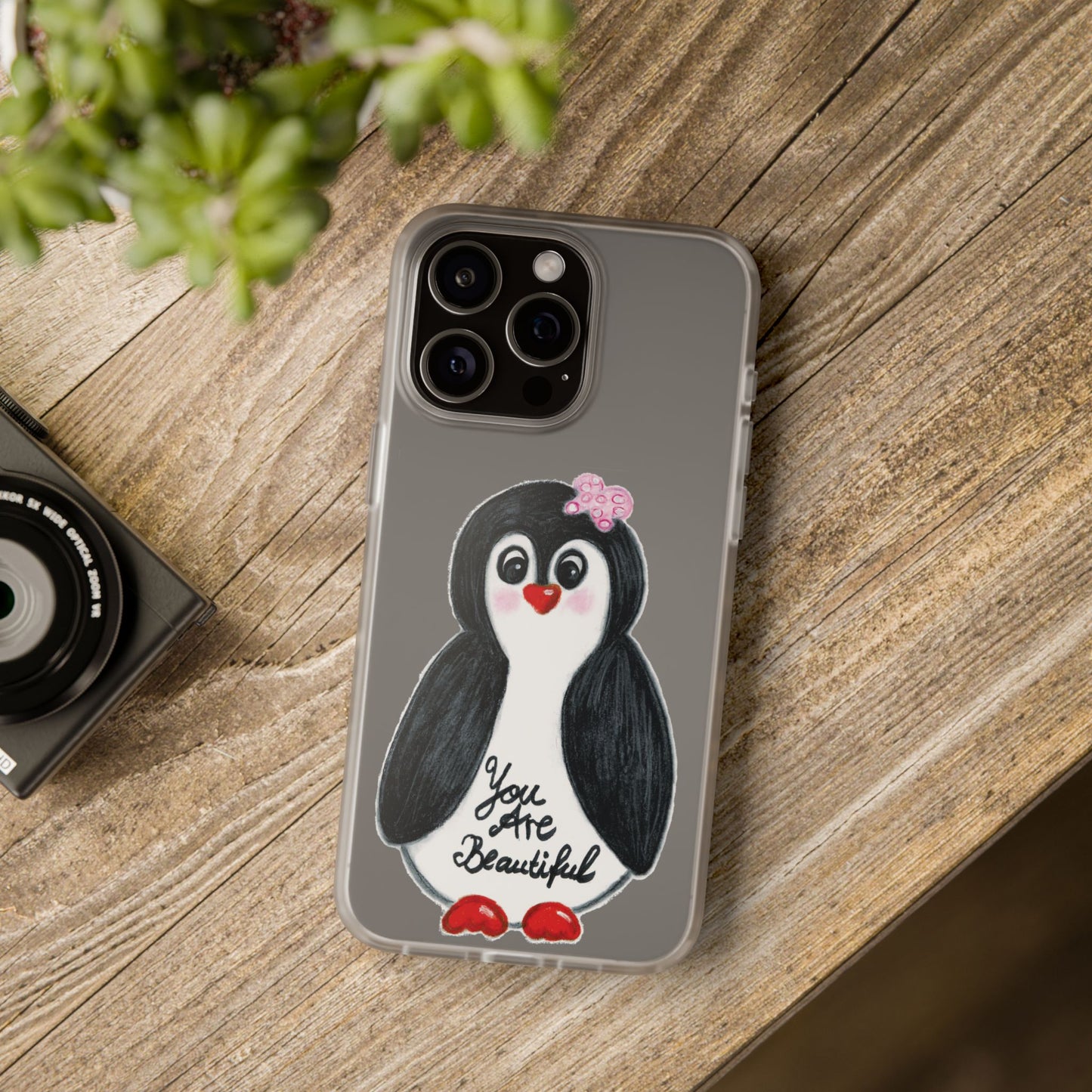 Little penguin beautiful - Flexi Cases