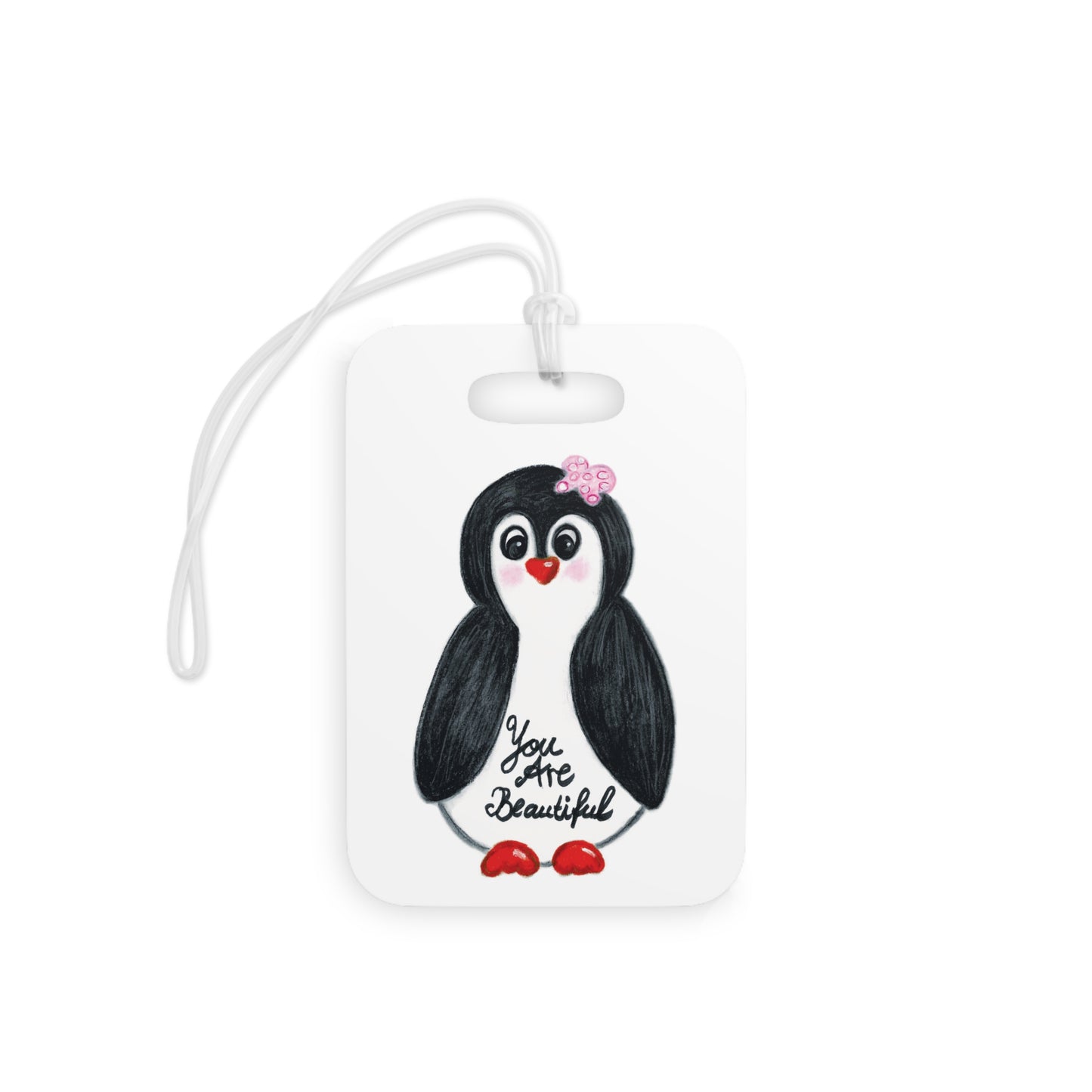 Little penguin beautiful - Luggage Tags