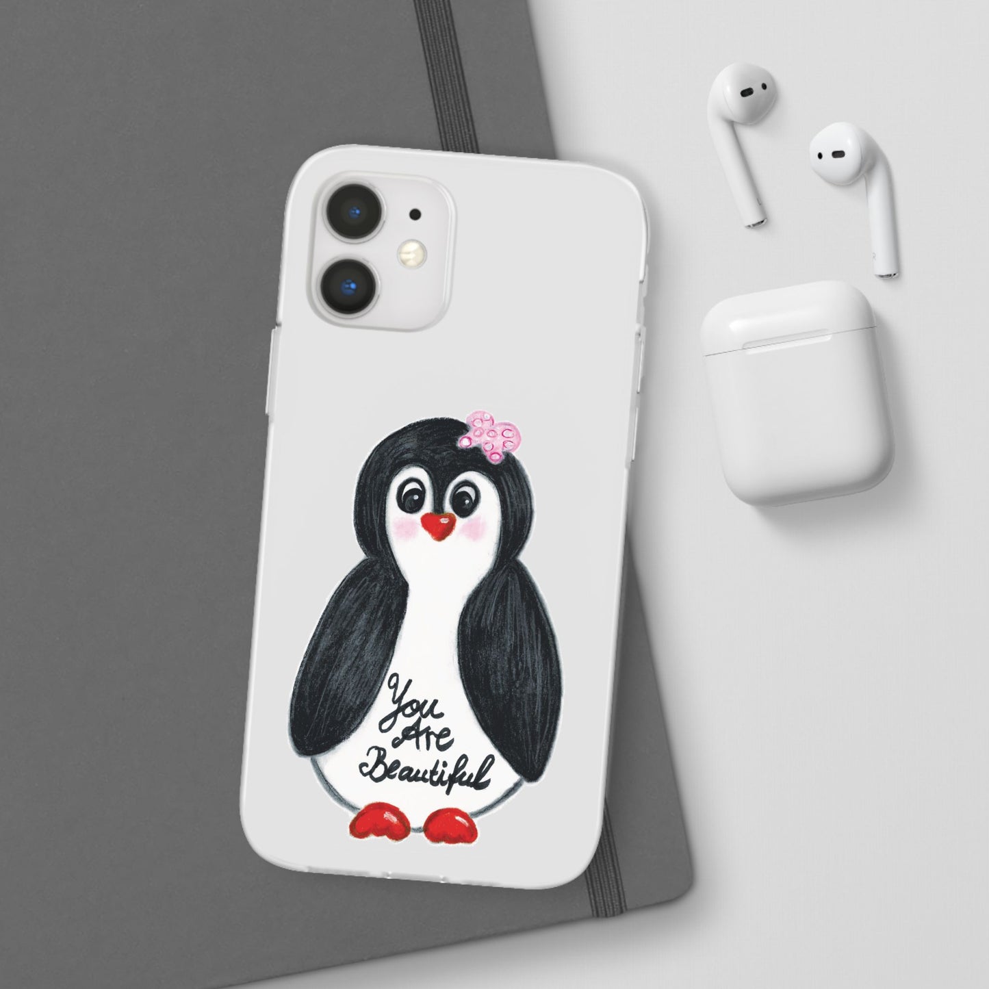 Little penguin beautiful - Flexi Cases