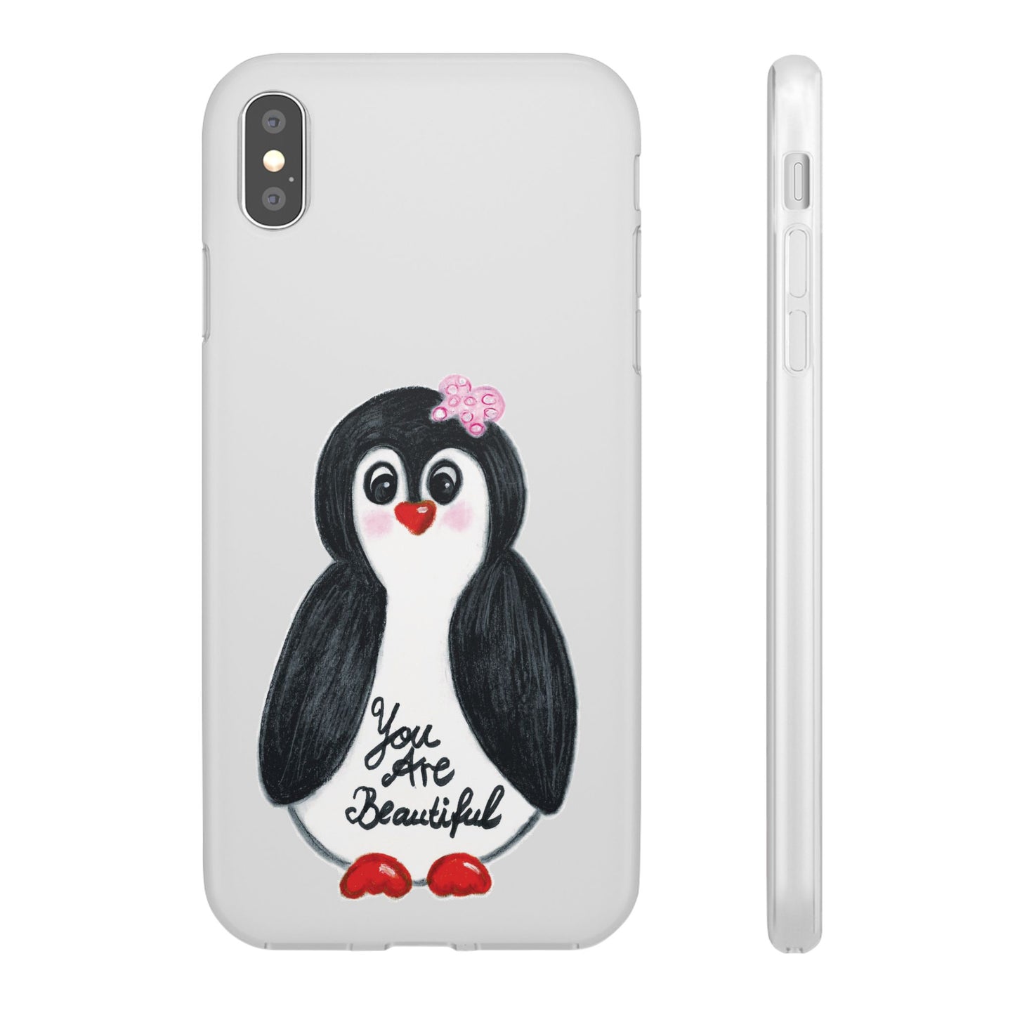 Little penguin beautiful - Flexi Cases