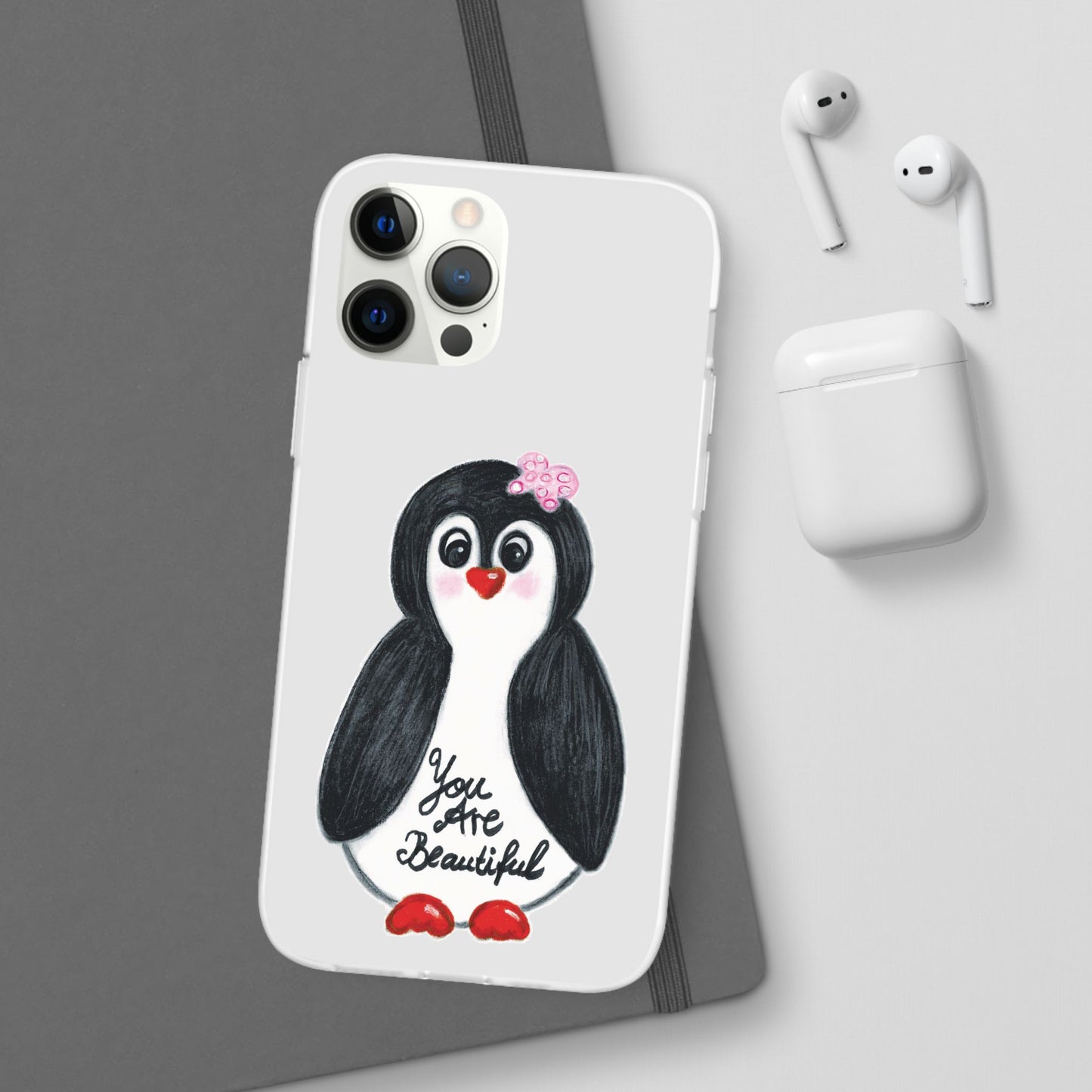 Little penguin beautiful - Flexi Cases