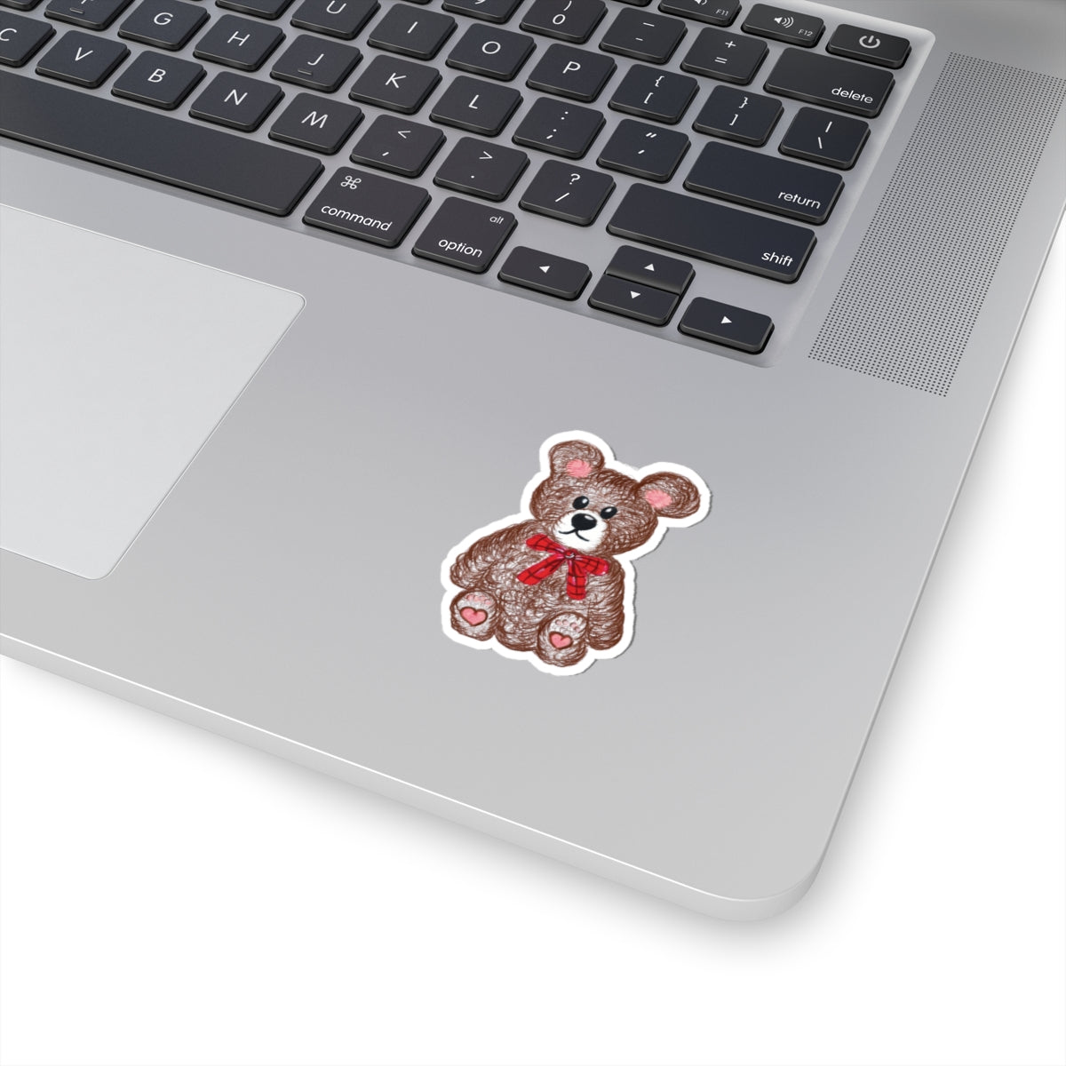 Teddy without AI - Kiss-Cut Stickers