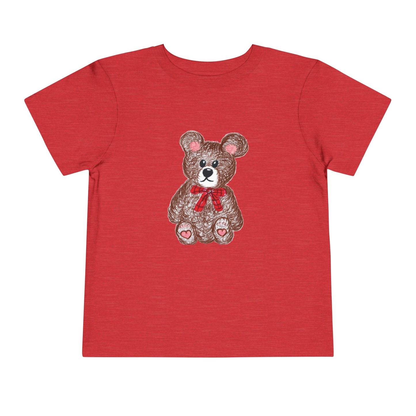 Teddy without AI - Toddler Short Sleeve Tee