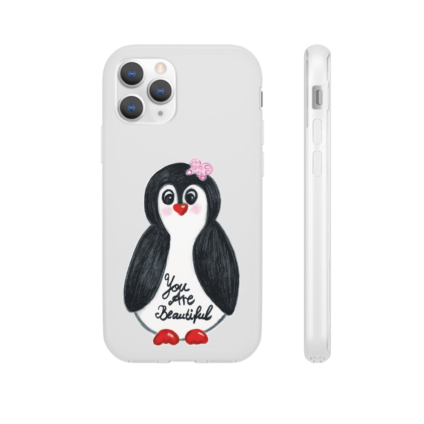 Little penguin beautiful - Flexi Cases
