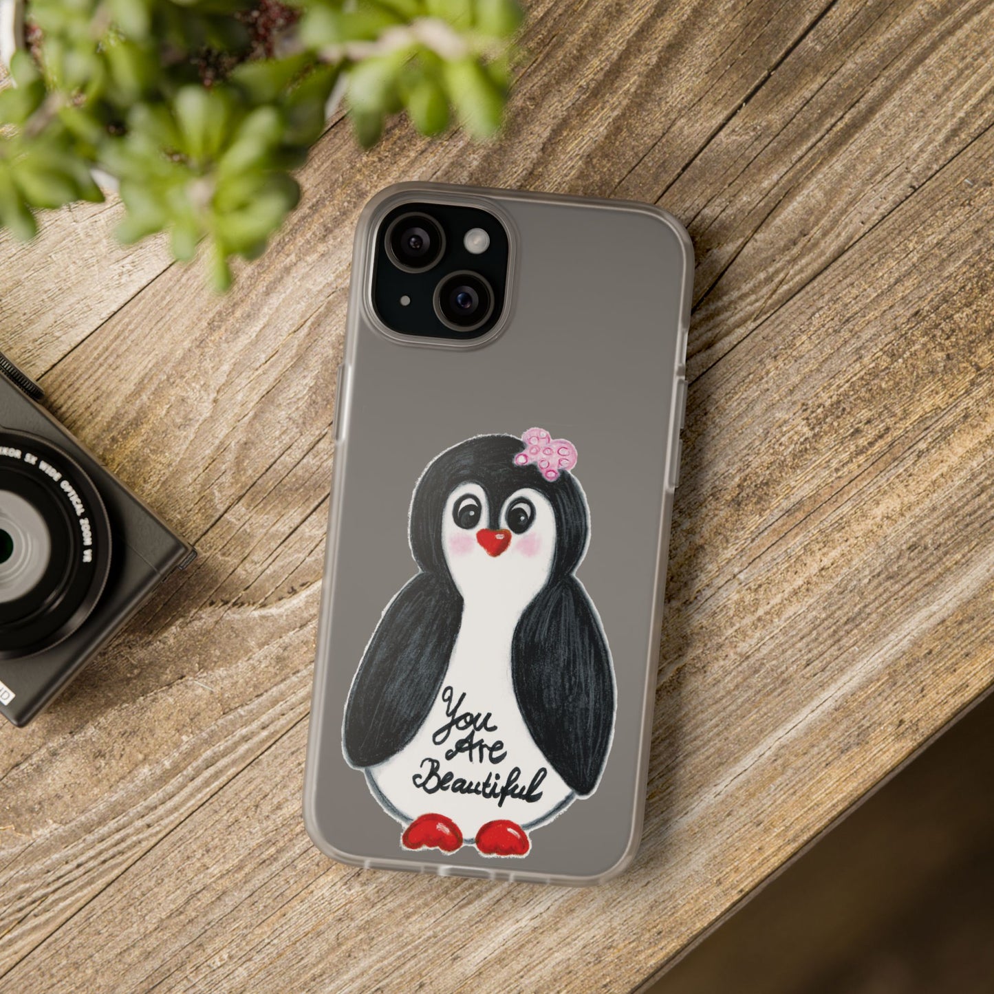 Little penguin beautiful - Flexi Cases